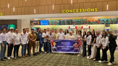 Nobar Lyora bersama HIPMI Bengkulu, Menggugah empati dan kekuatan cinta