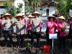 Wujudkan program ketahanan Pangan, Polda Kalteng gelar panen raya sayuran