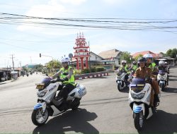 118 Personel turun ke Jalan, Patroli berskala besar ciptakan ketentraman