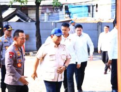 Presiden jenguk anggota Polri korban kerusuhan dengan penuh empati