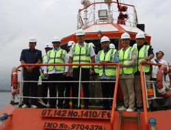 Kapolda Bengkulu dampingi Menko AHY dan Wamenhub Suntana tinjau progres normalisasi pelabuhan Pulau baai