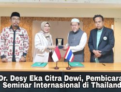 Dr. Desy Eka Citra Dewi, Sampaikan Strategi Perguruan Tinggi di Seminar Internasional Thailand