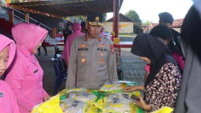 Brimob Polda Bengkulu Hadirkan Pasar Murah, Kapolda Bengkulu Dorong Gerakan Pangan Murah hingga Tingkat Polsek dan Pospol