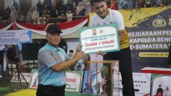 Semangat Sportivitas Warnai Penutupan Kejuaraan Pencak Silat Kapolda Bengkulu Cup 2025