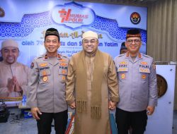 Wujud peduli sesama, Humas Polri berikan tali asih kepada 100 anak yatim pada khatanan HUT Ke-74