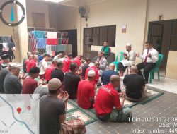 Dir Tahti Polda Bengkulu Gelar Siraman Rohani Bersama Tahanan