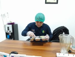Tim Food Security Biddokkes Polda Bengkulu Rutin Gelar Pemeriksaan dan Keamanan Makanan MBG di Dapur SPPG Kandang Mas