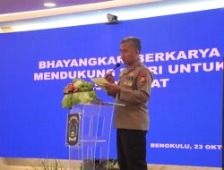 Peringatan Hari Kesatuan Gerak Bhayangkari ke-73 Tahun 2025, Kapolda Bengkulu Apresiasi Peran Bhayangkari dalam Mendukung Polri Presisi dan Pengabdian Sosial