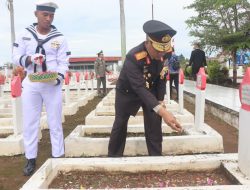 Kapolda Bengkulu mengikuti upacara ziarah nasional dalam rangka peringatan hari pahlawan nasional