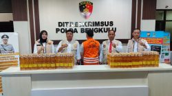 Polda tangkap produsen minyak goreng sawit kurang takaran