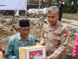 Kapolda Bengkulu pimpin ground Breaking bedah rumah Ke-62 bagi keluarga terdampak kebakaran di Rejang Lebong