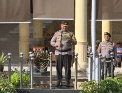 Wakapolda Bengkulu pimpin apel gelar pasukan operasi zebra nala 2025