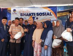 HUT ke-14, Partai NasDem Bengkulu tebar kepedulian lewat bhakti sosial