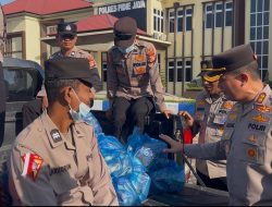 Kapolres Pidie Jaya distribusikan bantuan kemanusiaan untuk warga korban banjir