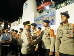 Astamaops Kapolri beri arahan dan atensi khusus kepada personel polri yang dikirim ke Lokasi bencana di sumatera