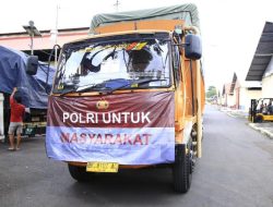 Slog Polri percepat distribusi Bantuan ke tiga provinsi terdampak bencana melalui jalur udara dan laut