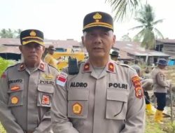 Gotong royong berkelanjutan, Polres Aceh Selatan normalisasi sungai dan saluran air pascabanjir Trumon Tengah
