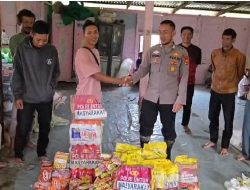 Terobos Medan ekstrem, Warga kampung Serule apresiasi Personel Polres Aceh Tengah jadi yang pertama salurkan logistik