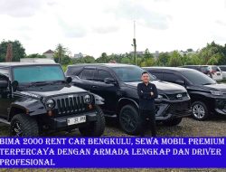 BIMA 2000 Rent Car Bengkulu, Sewa mobil premium terpercaya dengan armada lengkap dan driver profesional