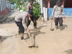 Hujan lebat picu longsor di Agam, Polsek Tanjung Raya siaga di lokasi bencana
