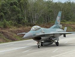 Pesawat tempur Sukses Mendarat di Tol Lampung, Infrastruktur Jadi Landasan Darurat