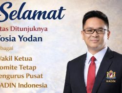 Putra Bengkulu Yosia Yodan resmi jabat Wakil Ketua Komite Tetap KADIN Indonesia